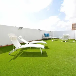 Céntrico ático 2 Dormitorios Gran Solárium Privado Apartamento